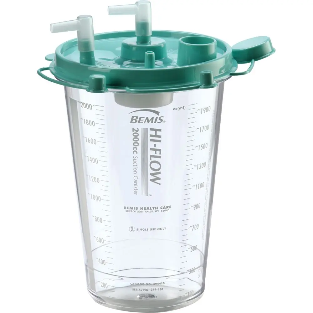 disposable suction canisters